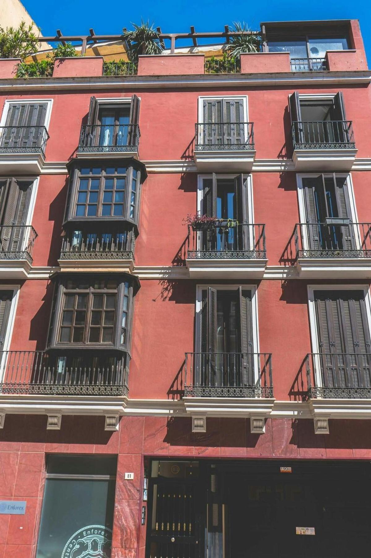 Centrico Apartamento En Calle Carreteria - Malaga Málaga Exterior foto